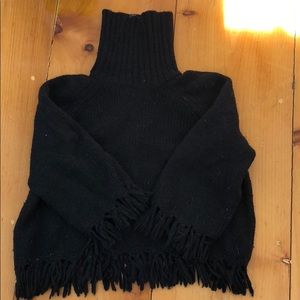 Tory Burch poncho sweater